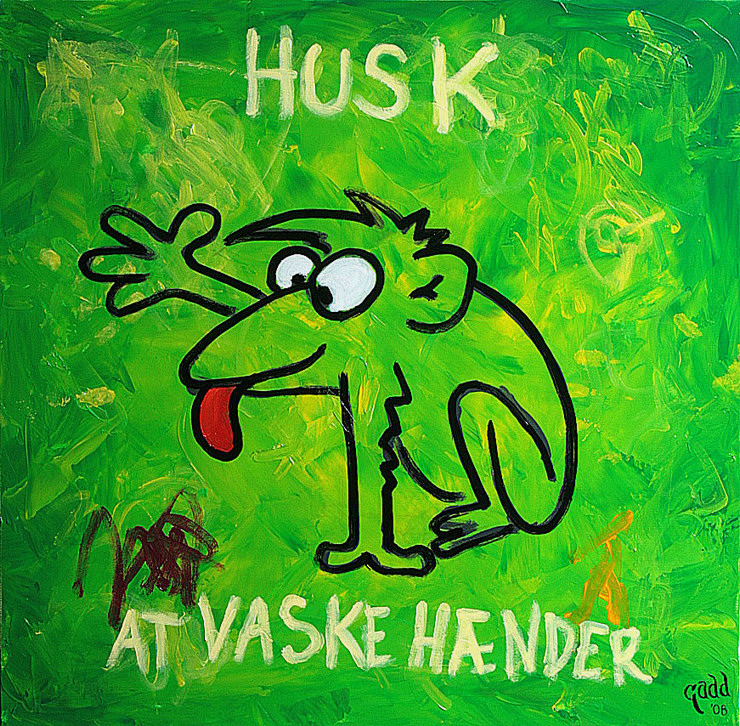 Aben Milo si'r: Vask Hænder! af Jacob Gadd