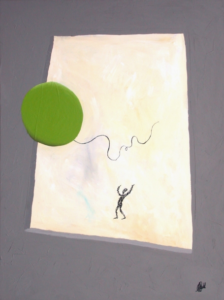 Den dag jeg mistede min lime oliven grønne ballon af Jacob Gadd